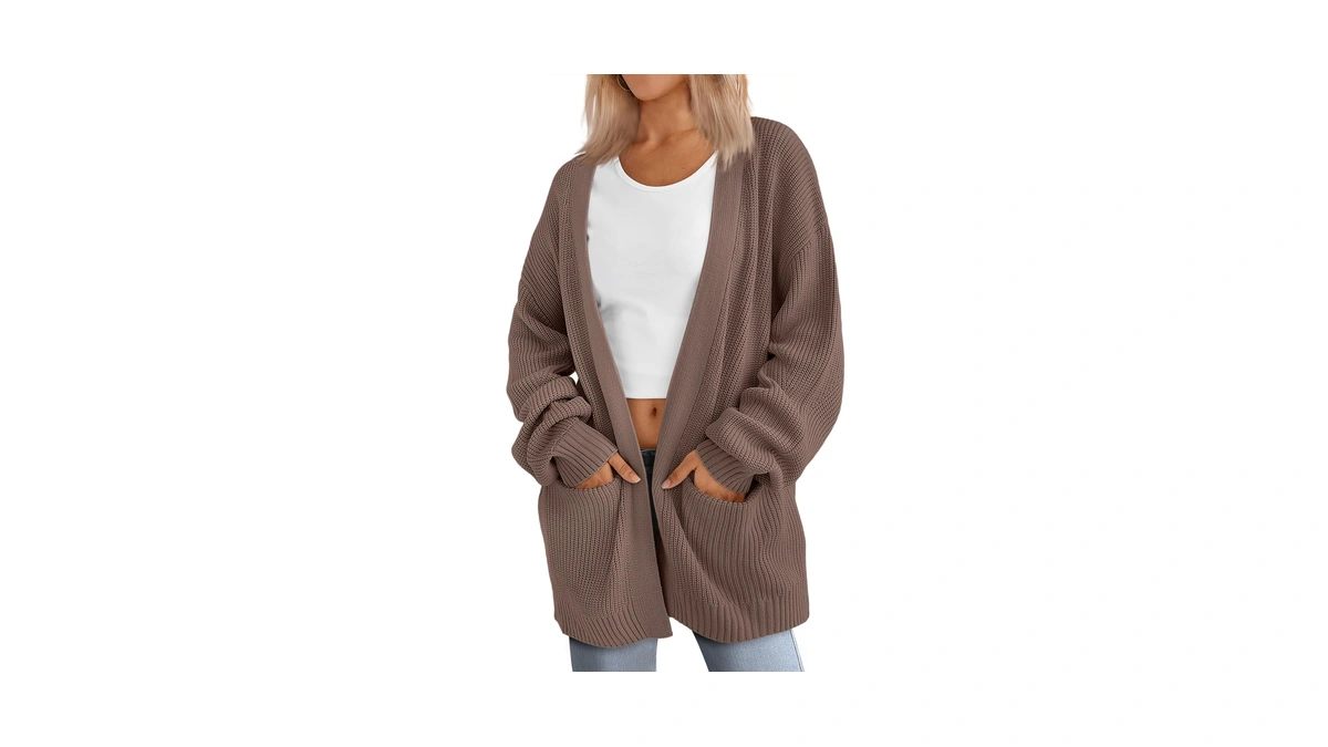 Lillusory Oversized Cardigan Sweaters For Women 2026 Fall Fashion Outfits