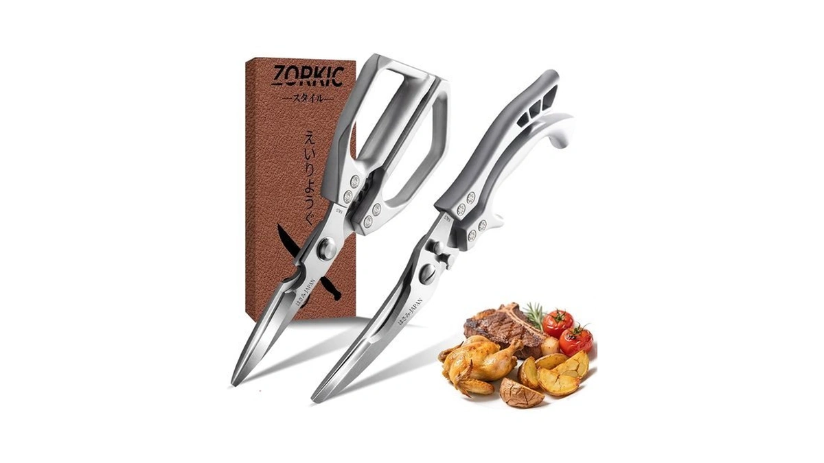 Kitchen Scissors For Food Seafood, Bbq Meat Scissor Heavy Duty,
