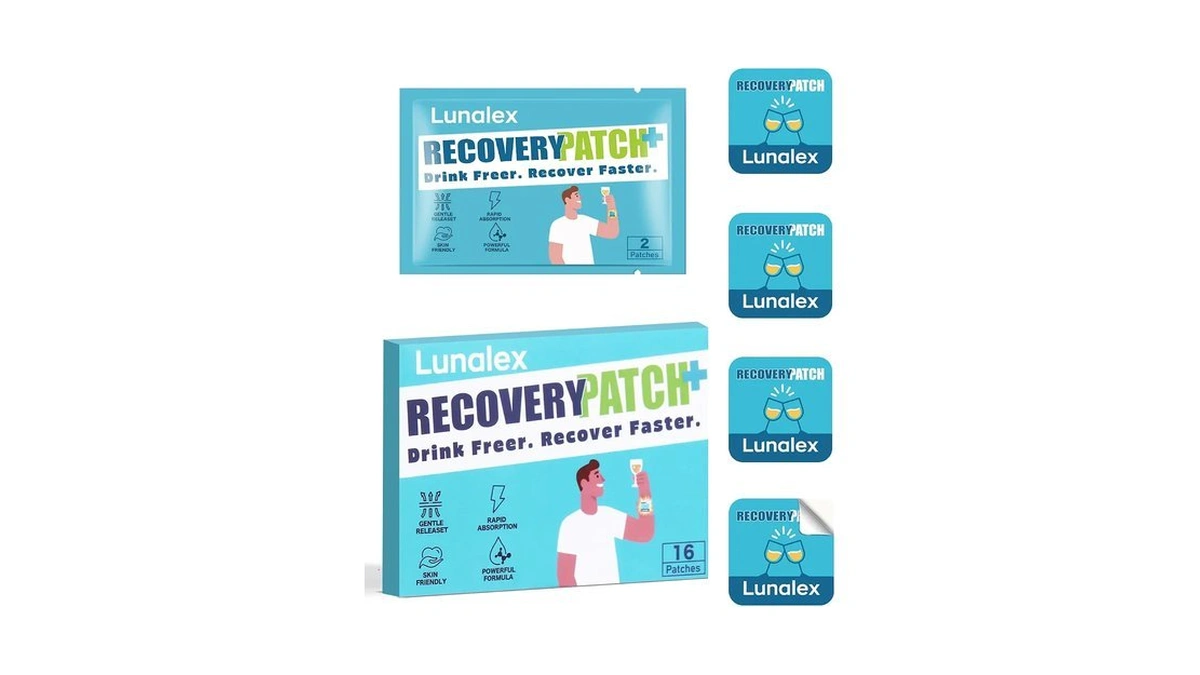 Lunalex Recovery Patch 16 Pack - Wake Up Refreshed &