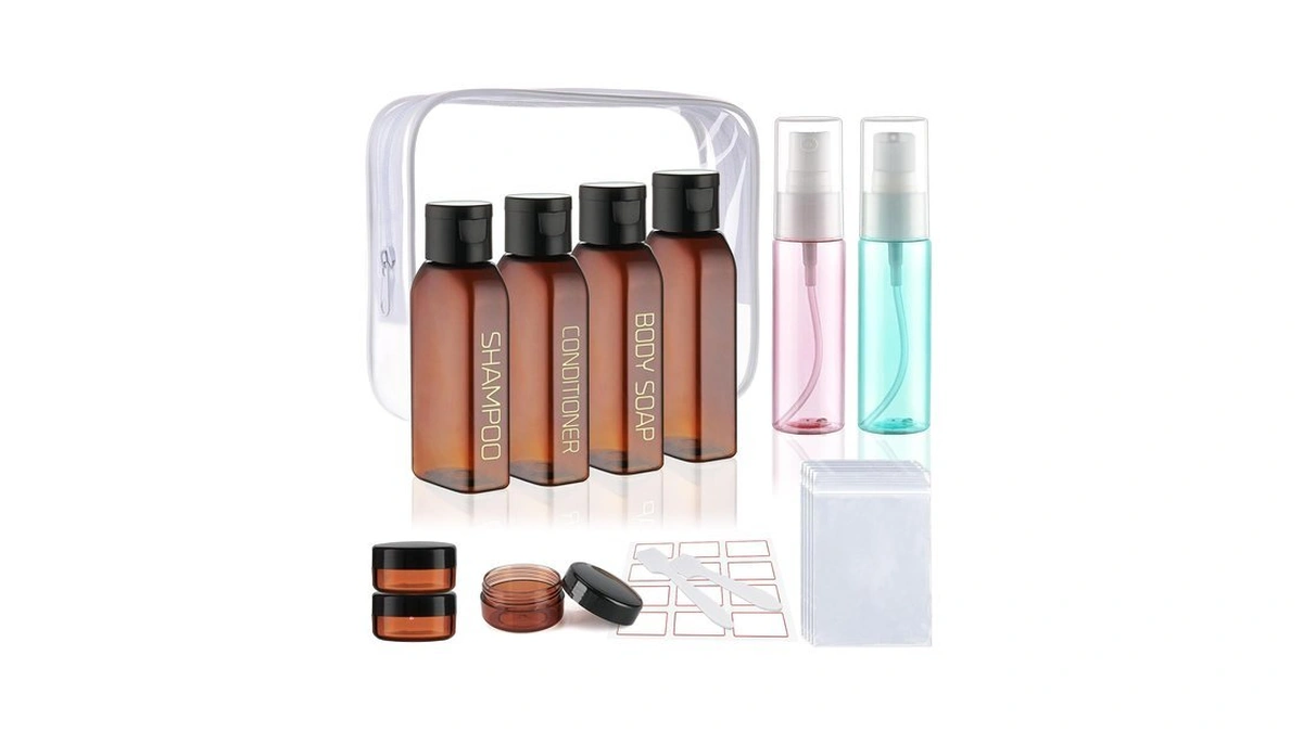 Cosywell Travel Bottles For Toiletries 14 Pack 2oz Tsa Approved