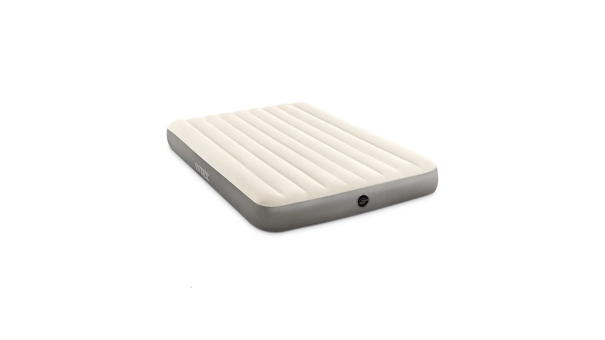 Intex 64103e Dura-beam Standard Single-high Air Mattress: Fiber-tech - Queen