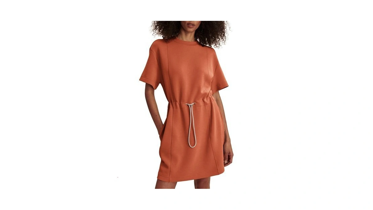Cocomarts Dresses For Women Summer Short Sleeve Crew Neck Sweatshirt