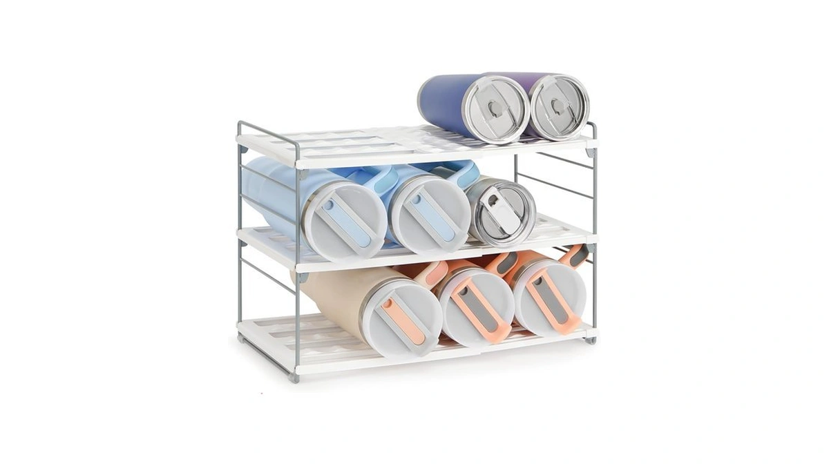 Upgraded Large Expandable Water Bottle Organizer Designed For 40 Oz