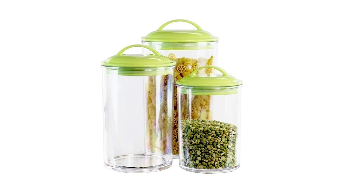 Food Storage Containers, Bpa Free Airtight Canisters For Cereal, Pasta,