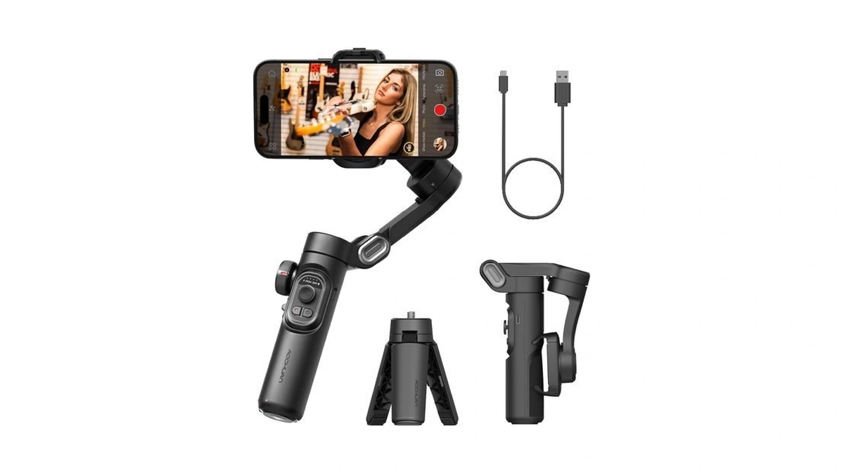 Aochuan Smart Xe 3-axis Phone Gimbal Stabilizer For Iphone