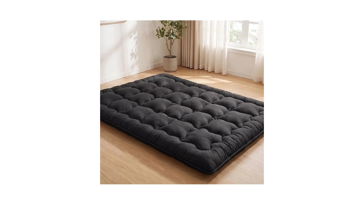 Japanese Floor Mattress Futon Mattress Shredded Memory Foam Tatami Mat