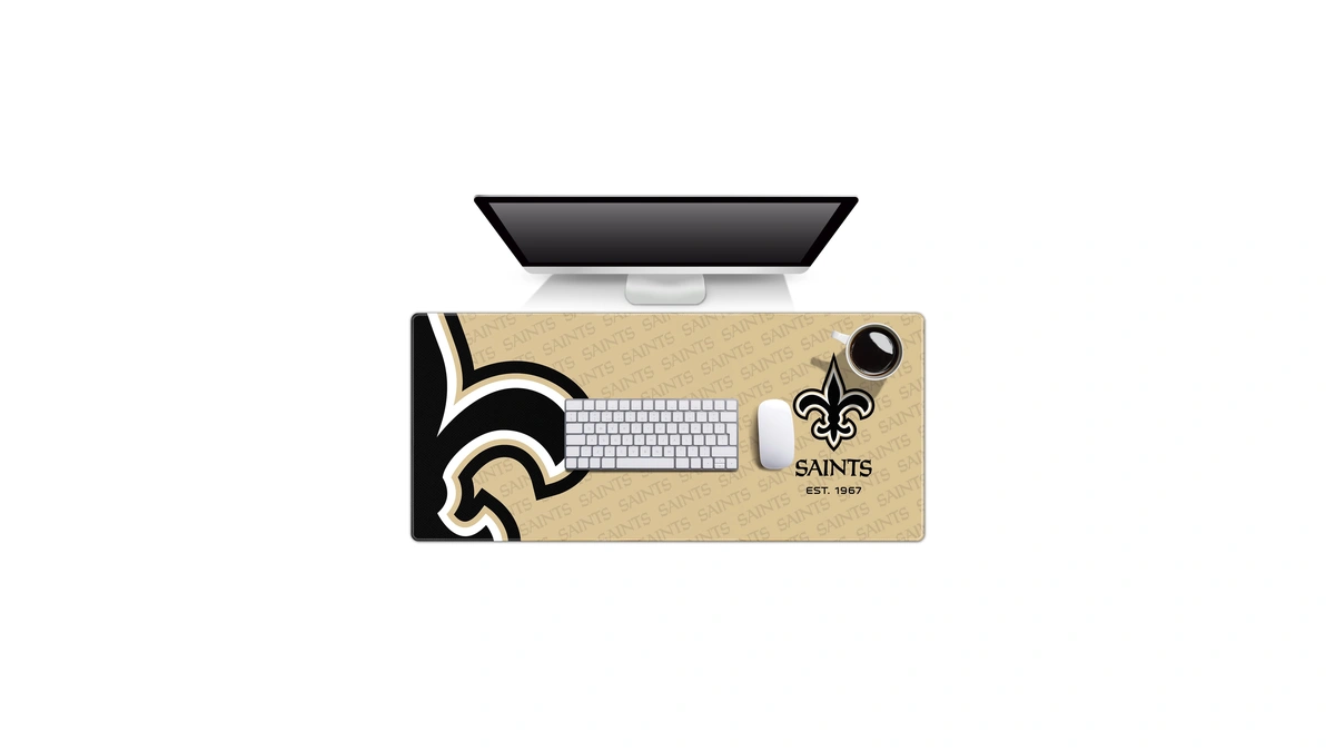 Youthefan Nfl New Orleans Saints Logo Series Desk Pad