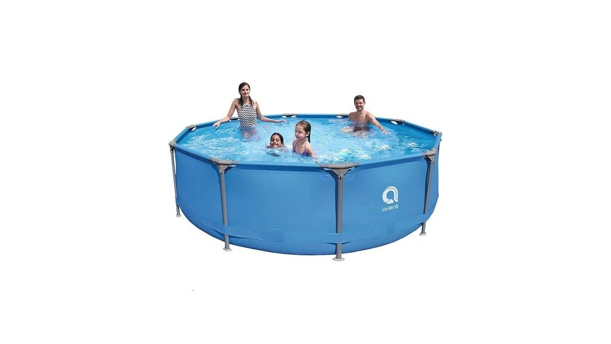 Outraveler 10ft X 30in Above Ground Swimming Pool,outdoor Round Frame