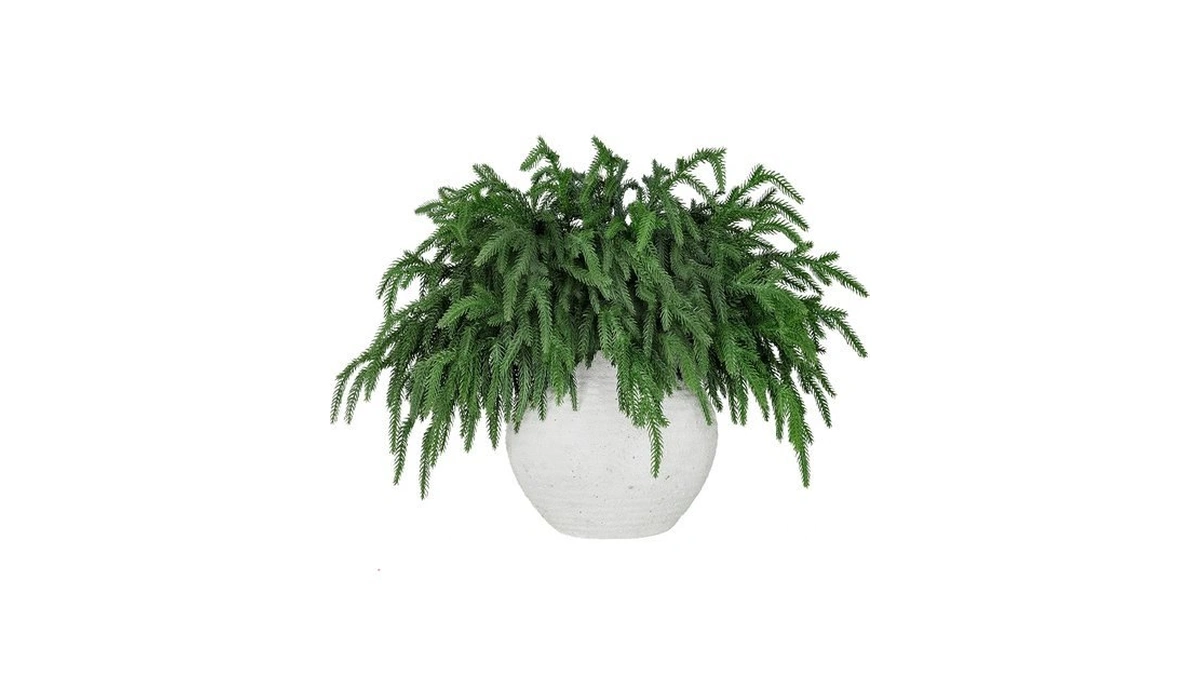Lznpa 24 Pcs Realistic Christmas Pine Branches Natural Droopy Soft