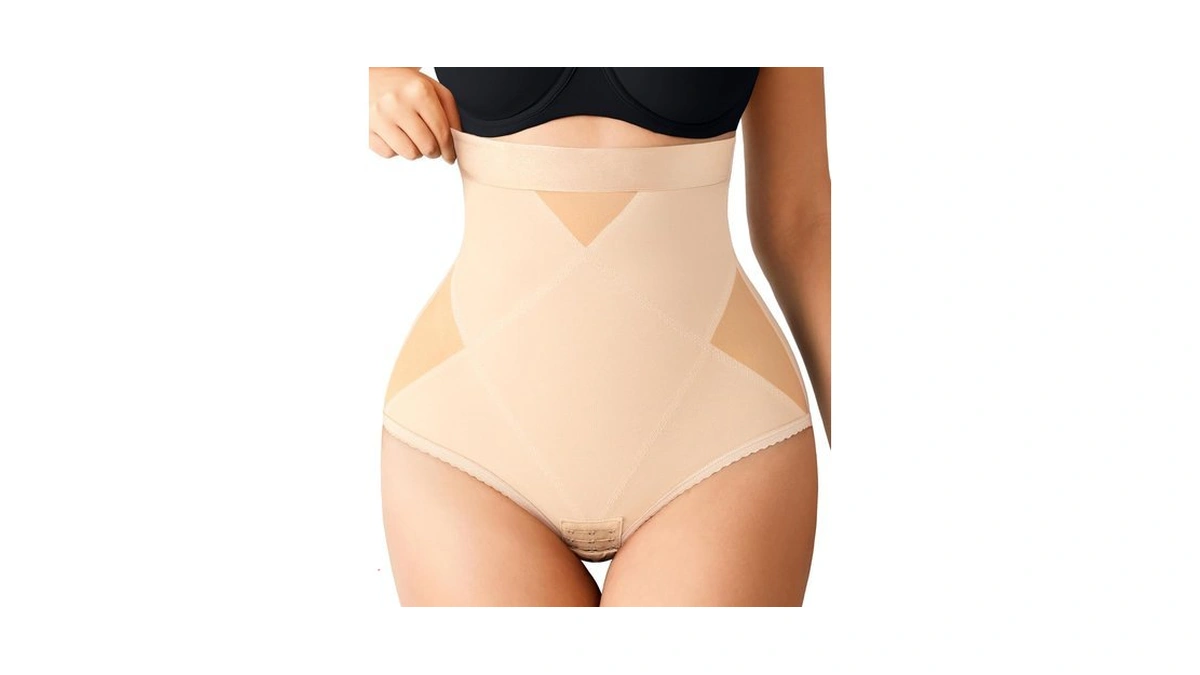 Nebility Tummy Control Shapewear Panties For Women - High-waist Postpartum