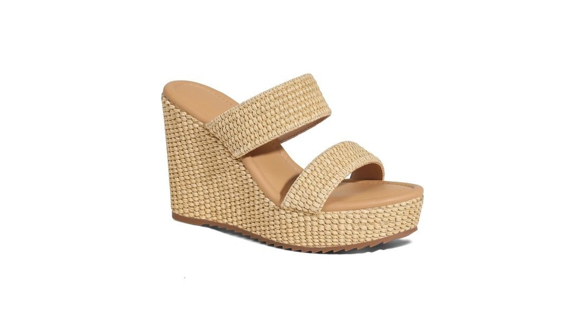 Mikarka Slip-on Wedge Sandals For Women: Platform Espadrilles Wedges Heels
