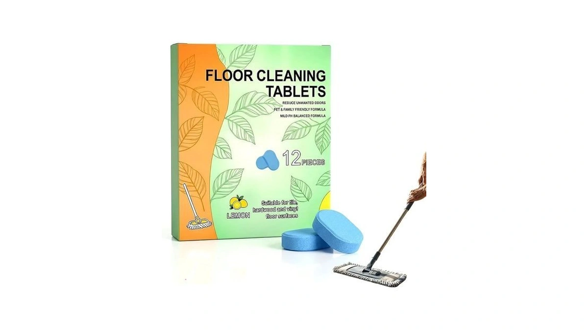Floor Cleaner Tablets Hard Floor Cleaner Tablets Pre-measured Dissolvable Cleaning