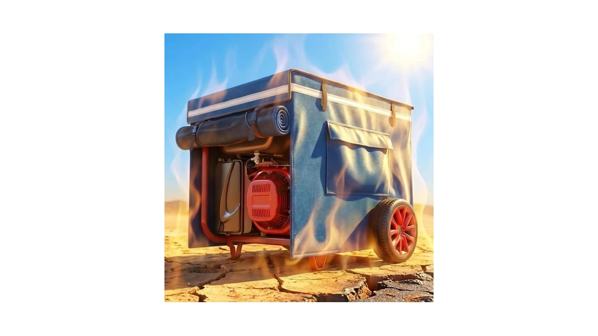 Generator Cover, Portable Outdoor Generator Cover While Running, Made Of