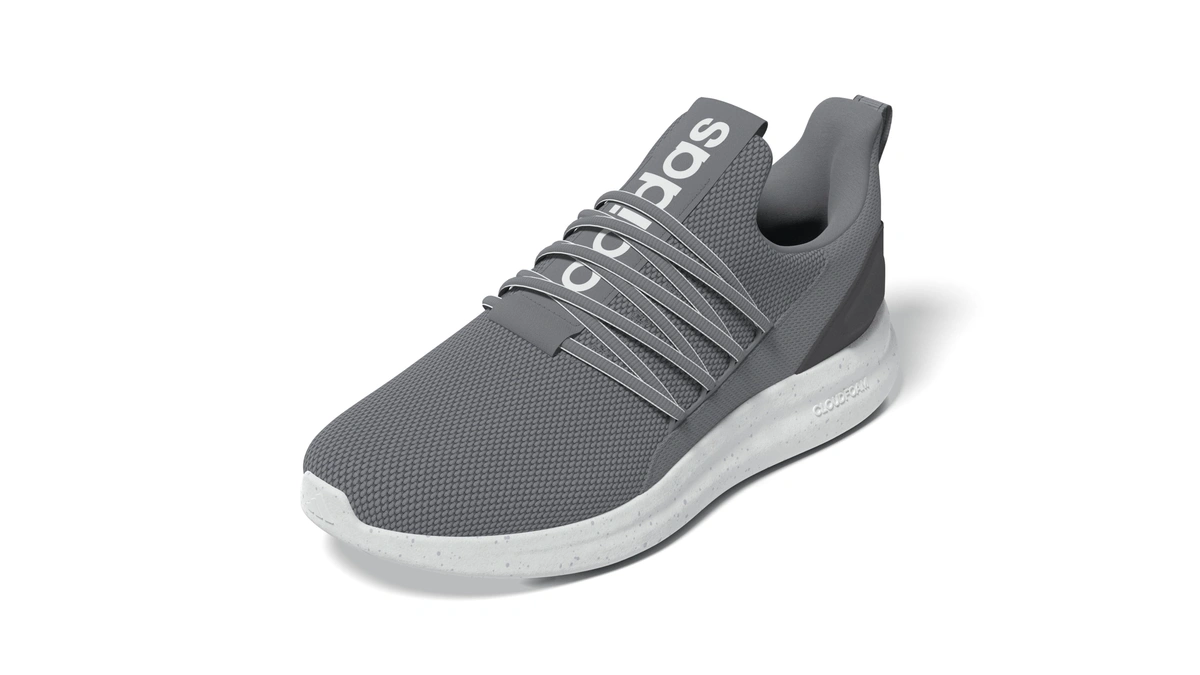 Adidas Men's Lite Racer Adapt 7.0, Grey/white/grey, 8.5