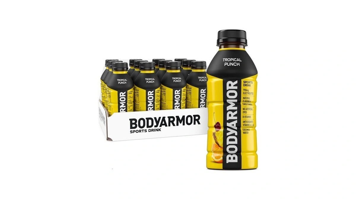 Bodyarmor Sports Drink, Tropical Punch Electrolyte Drink, 16 Oz (12