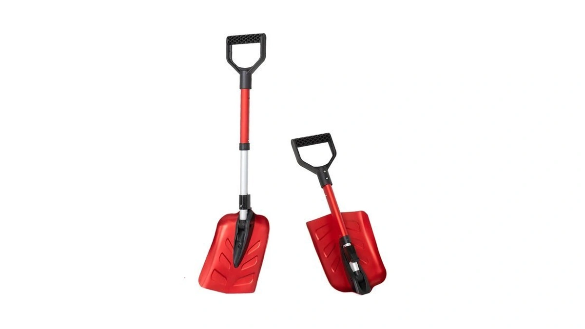 Snowpro Snow Shovel For Car, Fast Folding And Telescoping Design