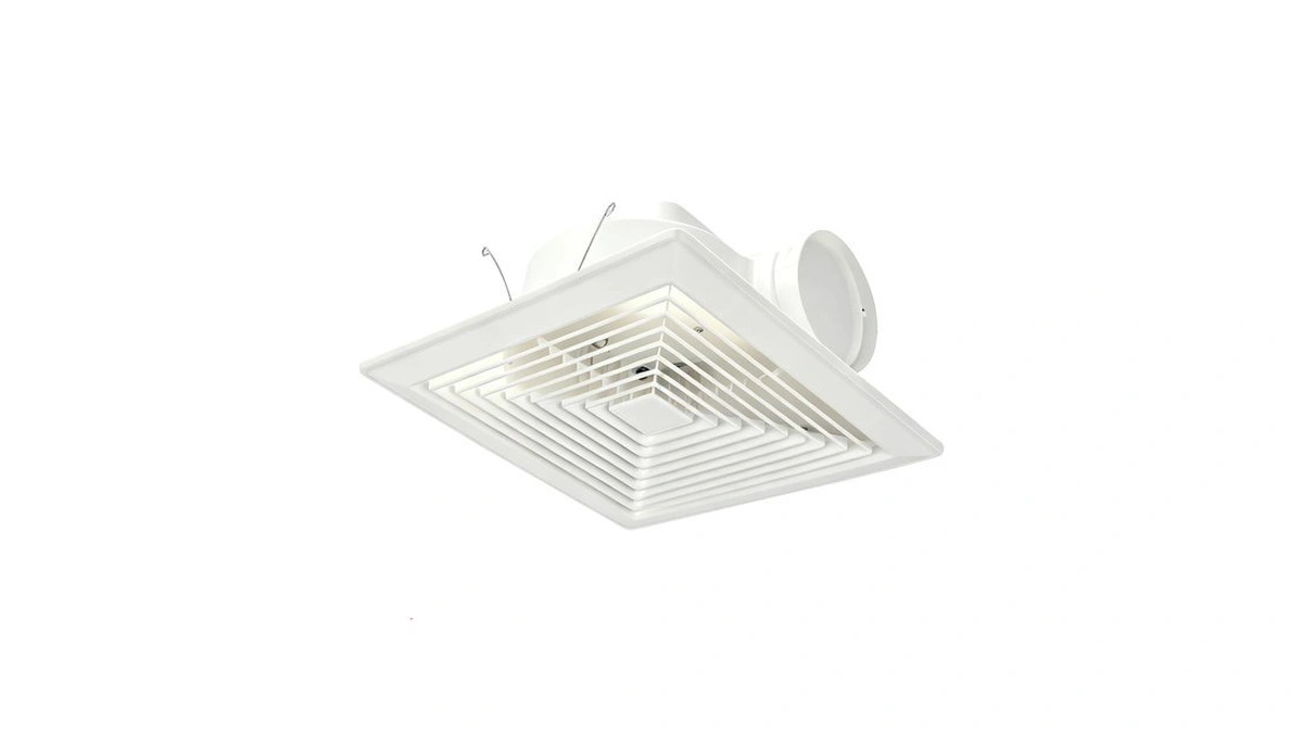 Lwoxvzjk Bathroom Exhaust Fan, 10" Panel, Dc Motor, 110cfm 0.7