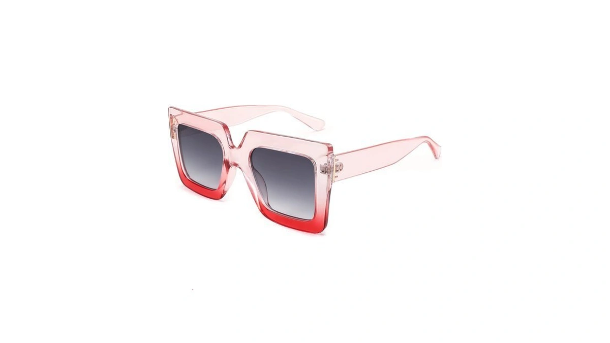 Feisedy Oversized Square Sunglasses For Women Fashion Shades Luxury Big