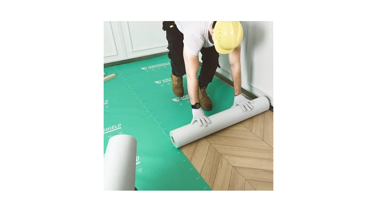 Spriteshield 3 In 1 300gsm Heavy-duty Temporary Floor Protection