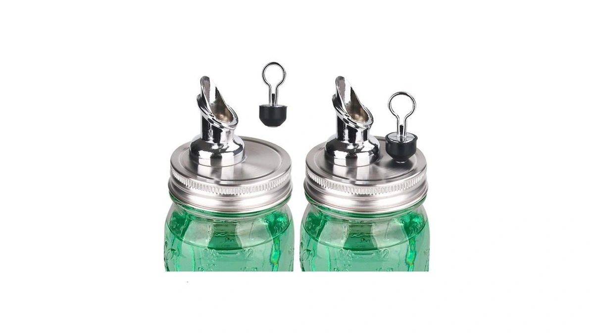 Free Flow Spout For Mason Jar,for Spout Regular Mouth Size