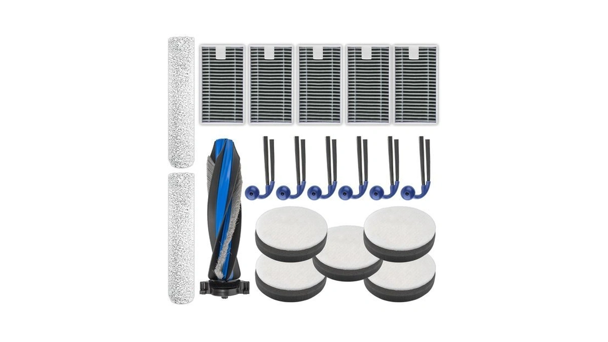 (19 Pack) Replacement Parts Compatible With Ecovacs Deebot X12 Omnicyclone