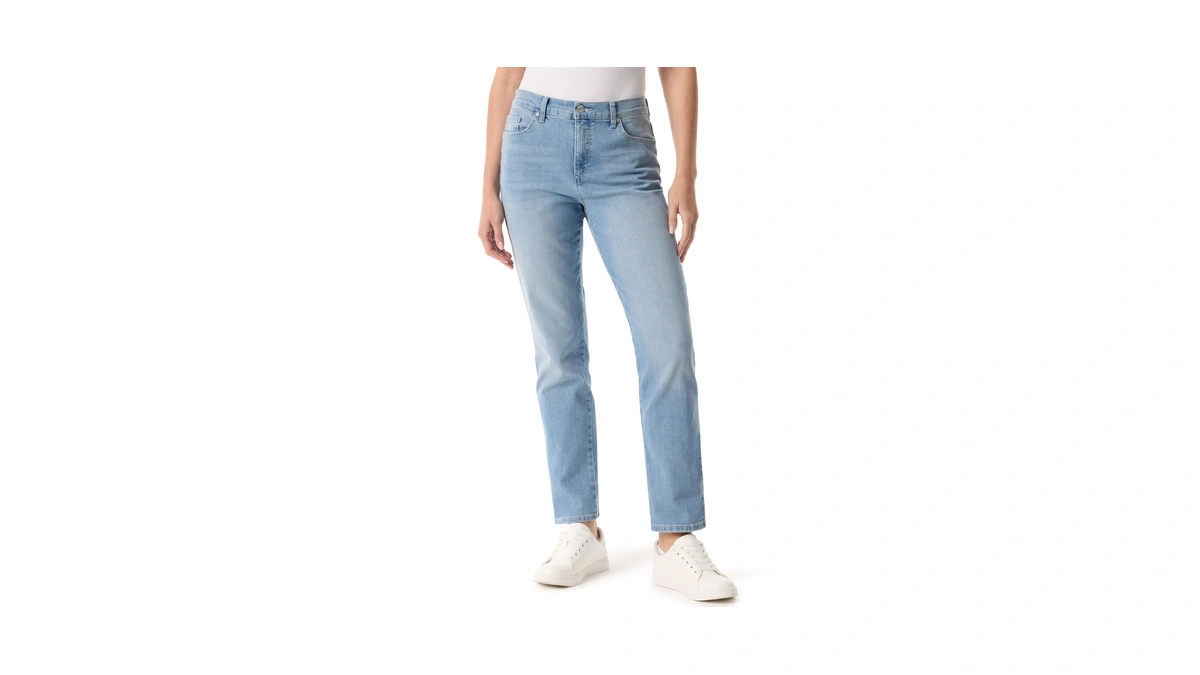 Gloria Vanderbilt Womens Amanda Classic High Rise Tapered Jean Standard