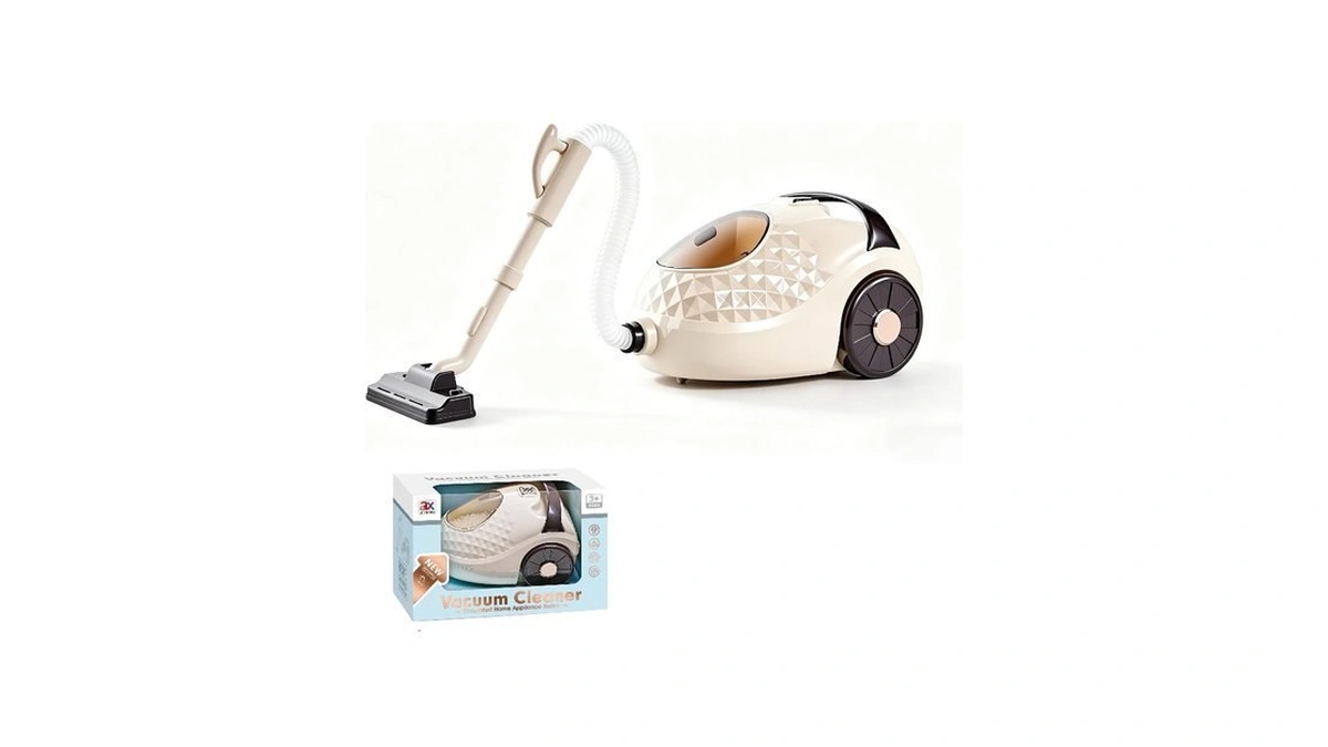 Kids Vacuum Cleaner Toy, Canister Toy Vacuum For Ages 3+,
