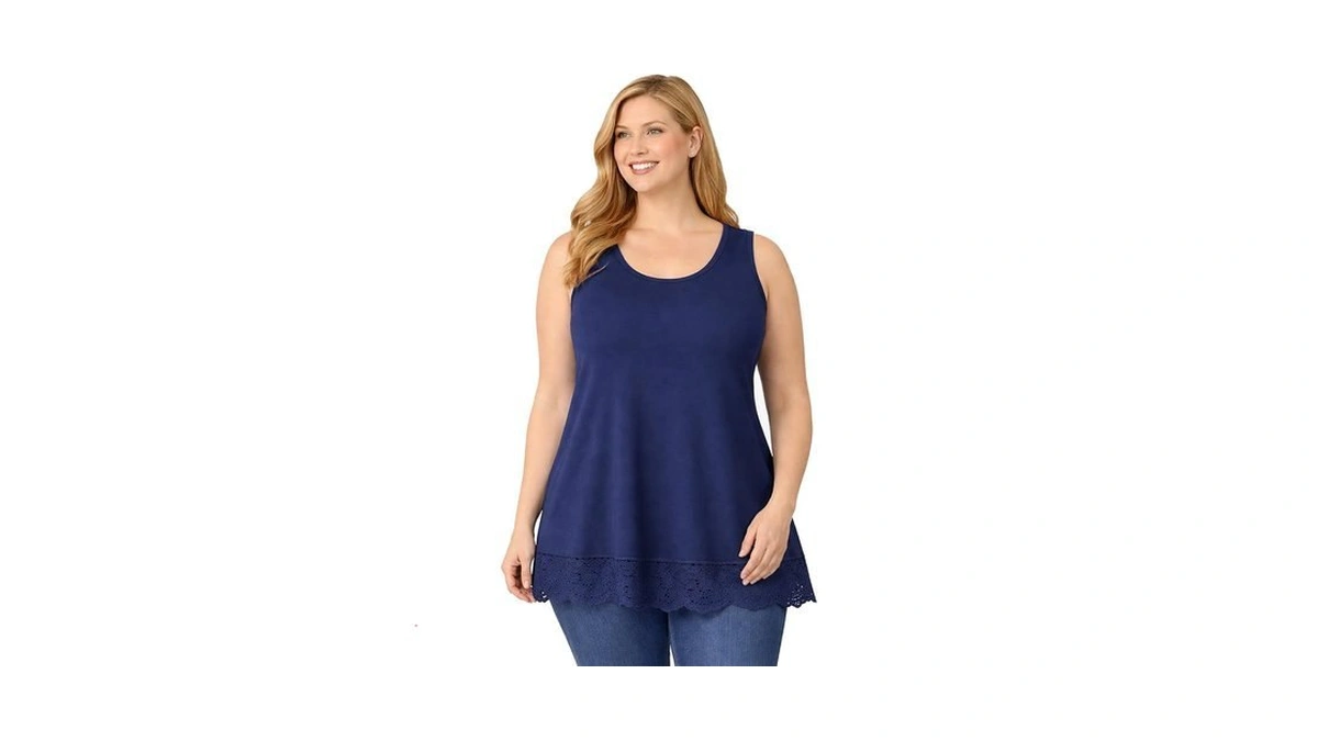 Epic Mma Gear Long Flowy Lace Bottom Sleeveless Tunic Top