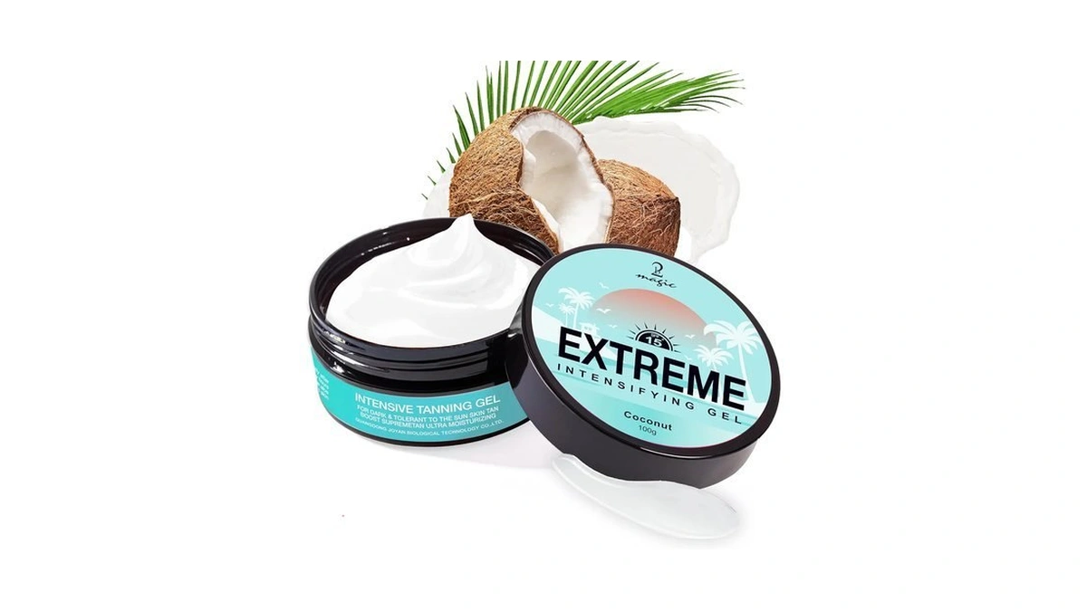 2bmagic Coconut Bronzing Tanning Gel - Deep Tan Accelerator With