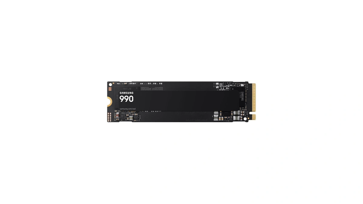 Samsung Internal Ssd 990 2tb, Read/write Speeds Up To 7,250/6,450