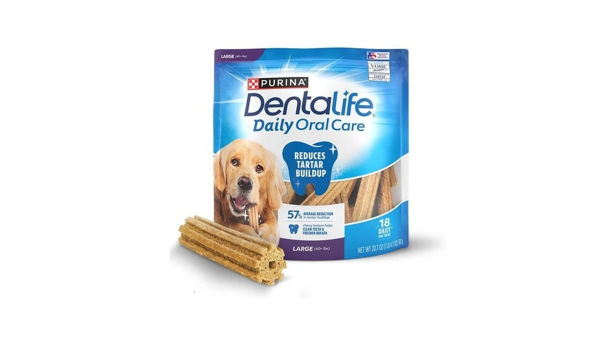 Dentalife Purina Daily Dental Chews For Large Dogs, 18 Ct