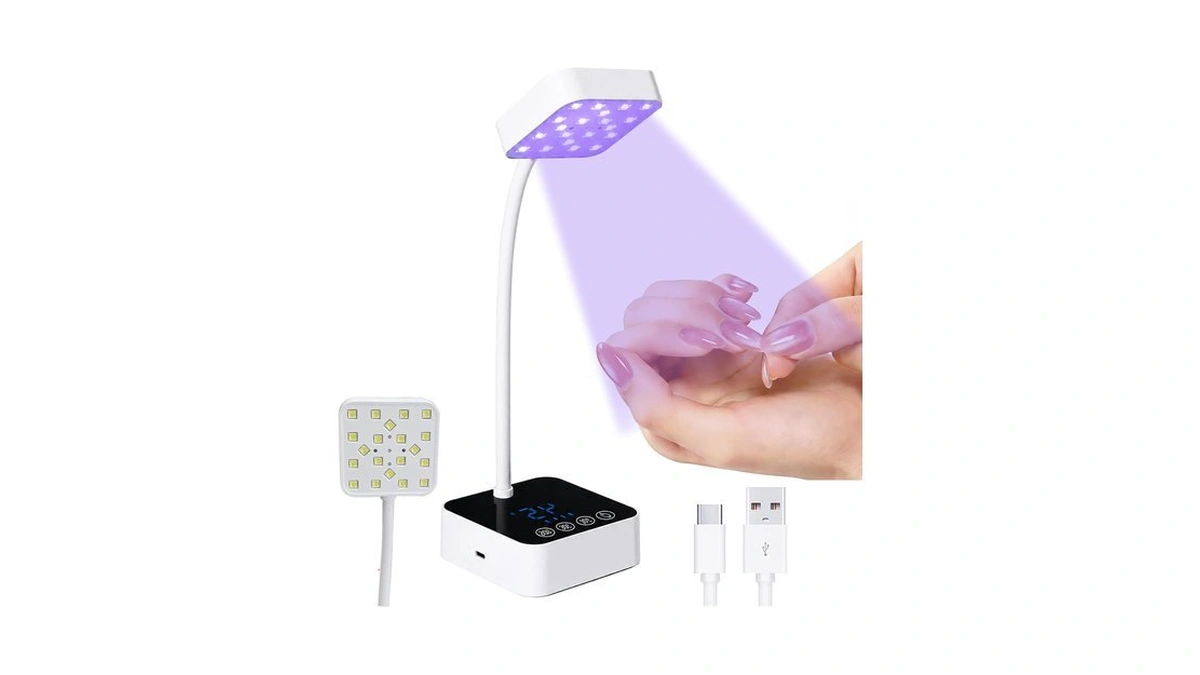 Auduto Uv Led Nail Lamp For Gel Nails Polish, Flash