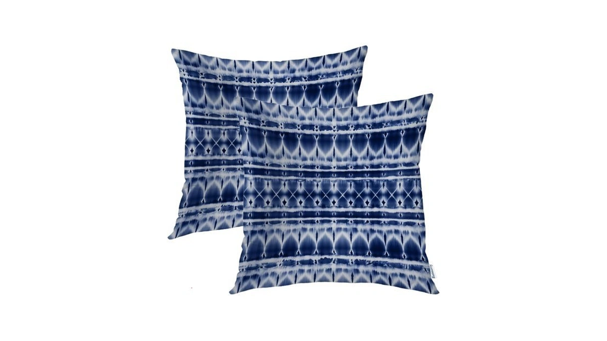 Amazon coupon: Batmerry Indigo Navy Blue Decorative Pil