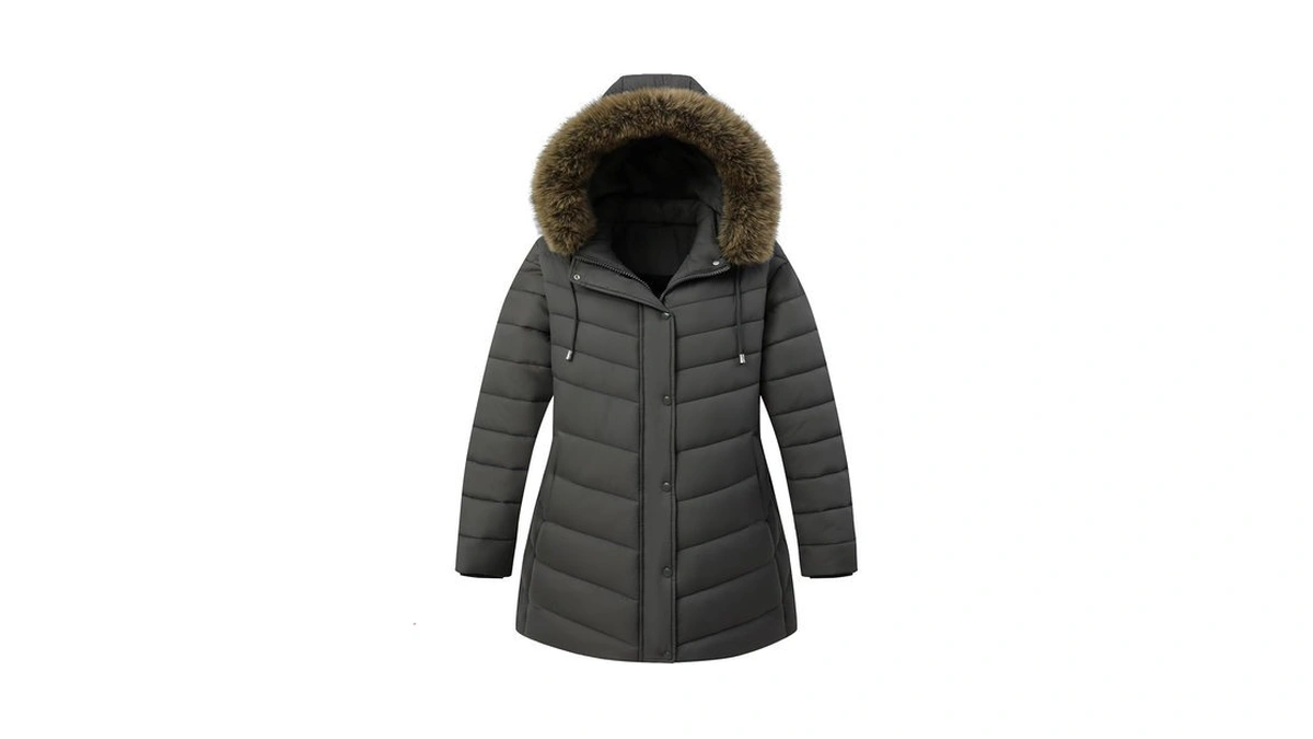 Pefflarge Women's Plus Size Down Puffer Coat