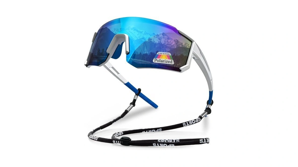 Polarized Sports Sunglasses For Men Women： Uv400 Protection Running Cycling