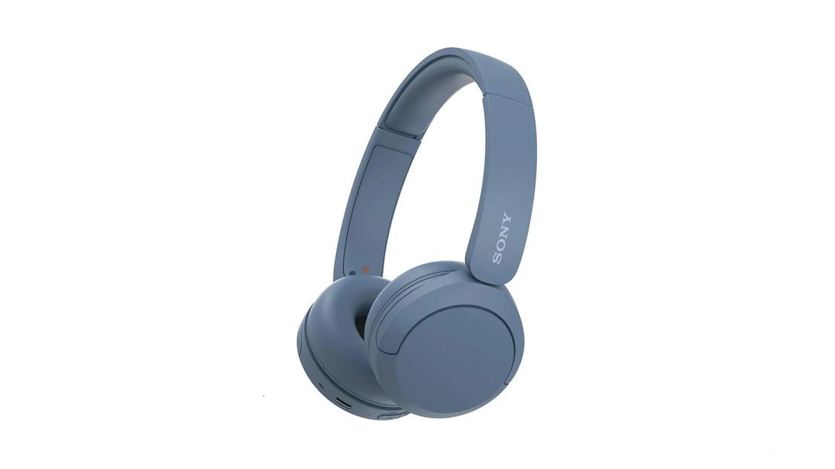 Sony Wh-ch520 Wireless On-ear Bluetooth Headphones With Microphone, Blue