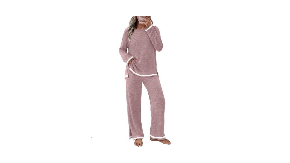 Lounge Sets For Women Two Piece Pajamas Set Matching Fall