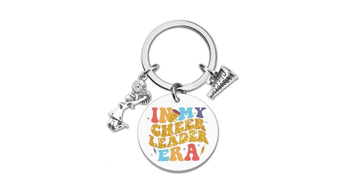 Sugchairo Cheerleader Gifts Cheerleading Keychain For Girls Women