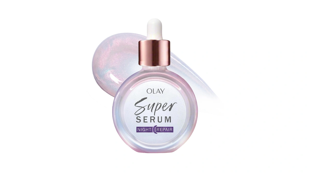 Olay Super Serum Night Repair, Fragrance-free - Niacinamide, Peptide, Salicylic