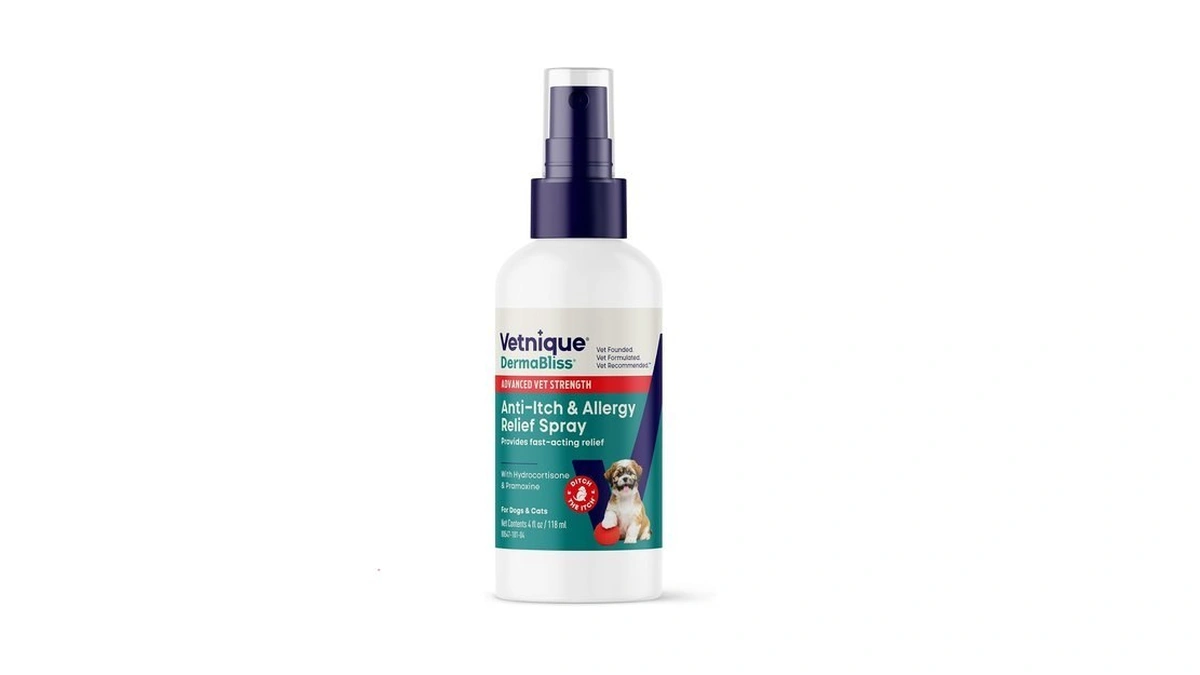 Vetnique Dermabliss Hydrocortisone Anti Itch Spray For Dogs & Cats