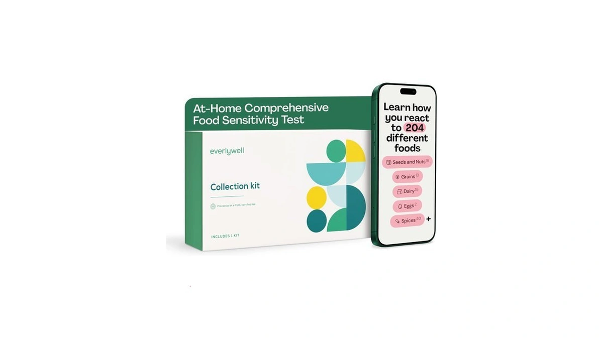 Everlywell Food Sensitivity Comprehensive Test - Learn How Your Body