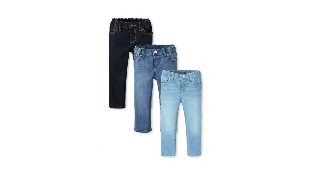 The Children's Place,baby-girls,and Toddler Girls Super Skinny Jeans,blueberry Wash/lt Blue