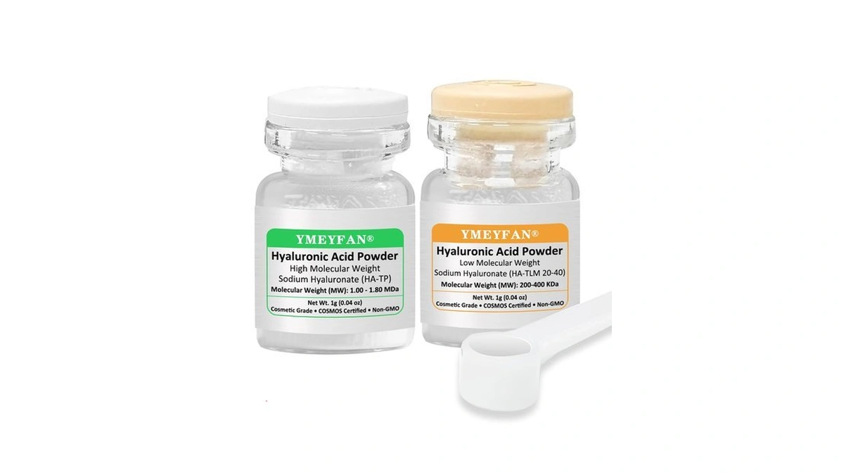 Pure Hyaluronic Acid Powder, Makes 33 Oz Low+high Molecular Weight