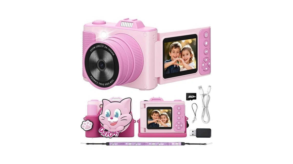 Kids Camera For Boys Girls Ages 3-10 Digital Camera Kids