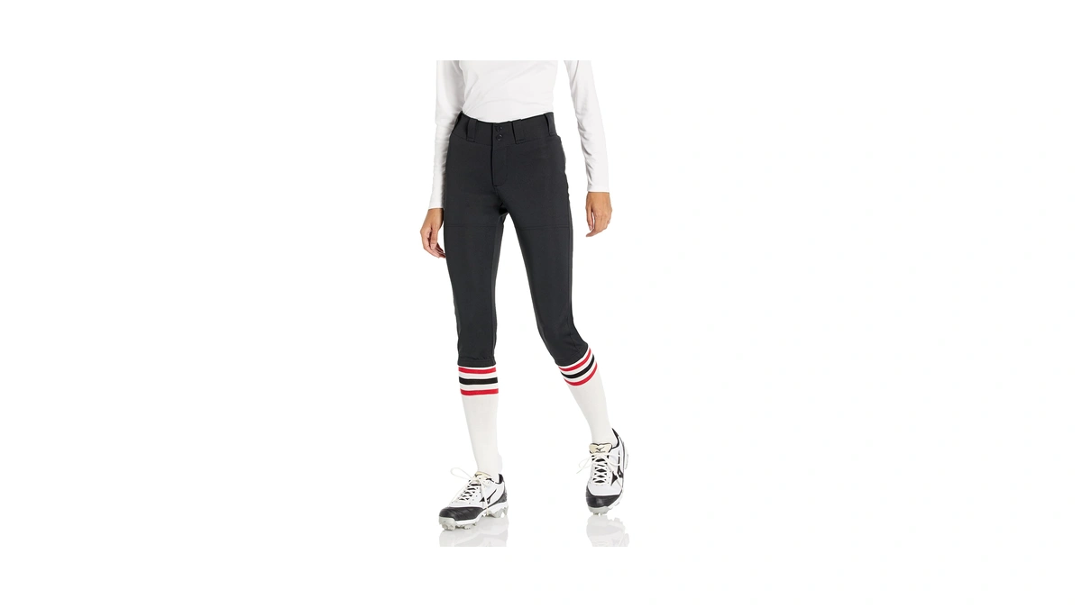 Mizuno Women's Prospect Softball Pant, Black, Medium