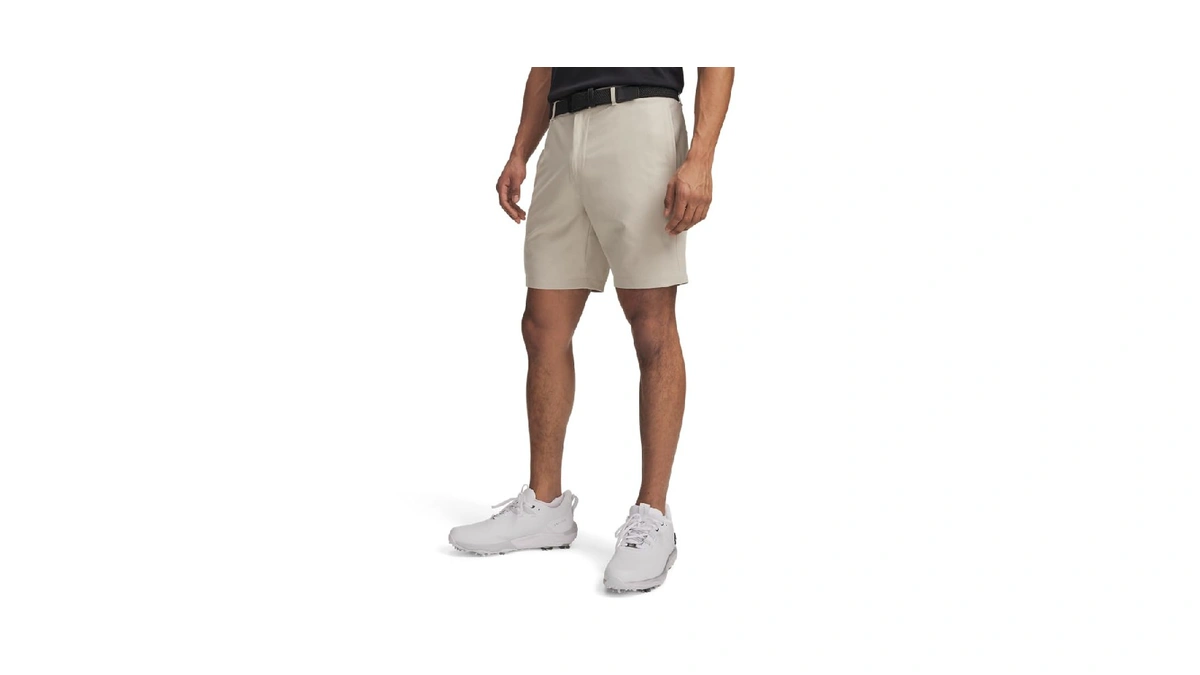 Under Armour Men's 8-inch Golf Shorts, 289 Brown, 34
