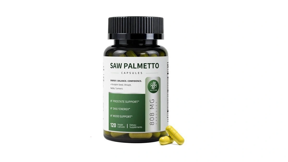 Saw Palmetto With Pumpkin Seed Extract Prostate Health For Men,
