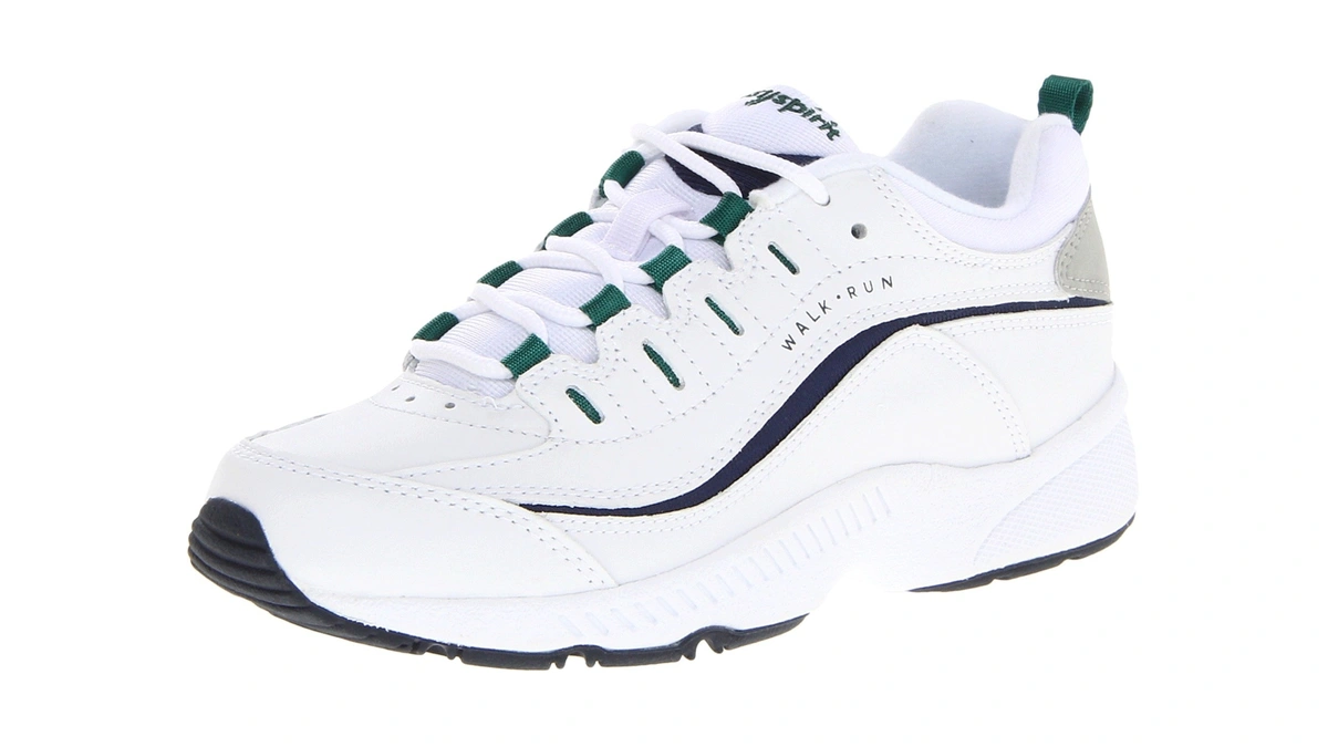 Easy Spirit Romy White Multi Leather 6 M (b)