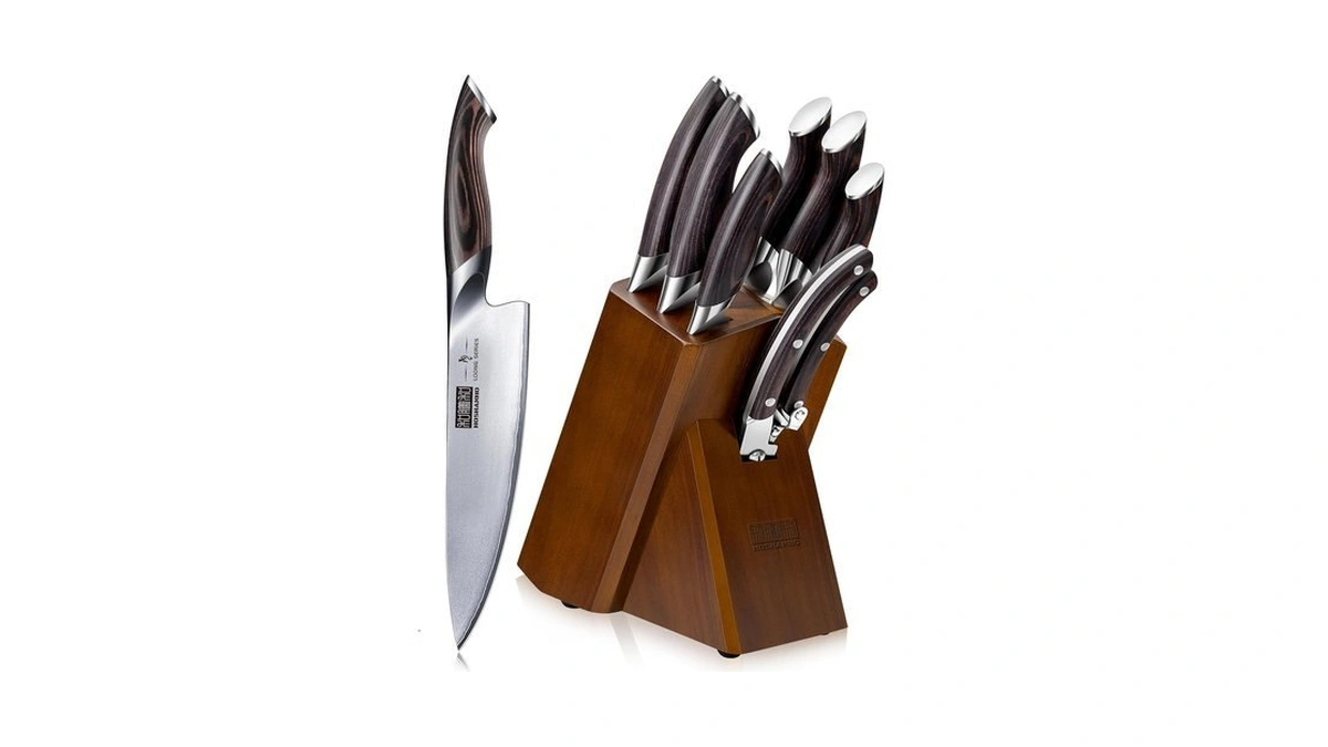 Hoshanho 8pcs Kitchen Knife Set, Ultra Sharp Japanese Knife Sets