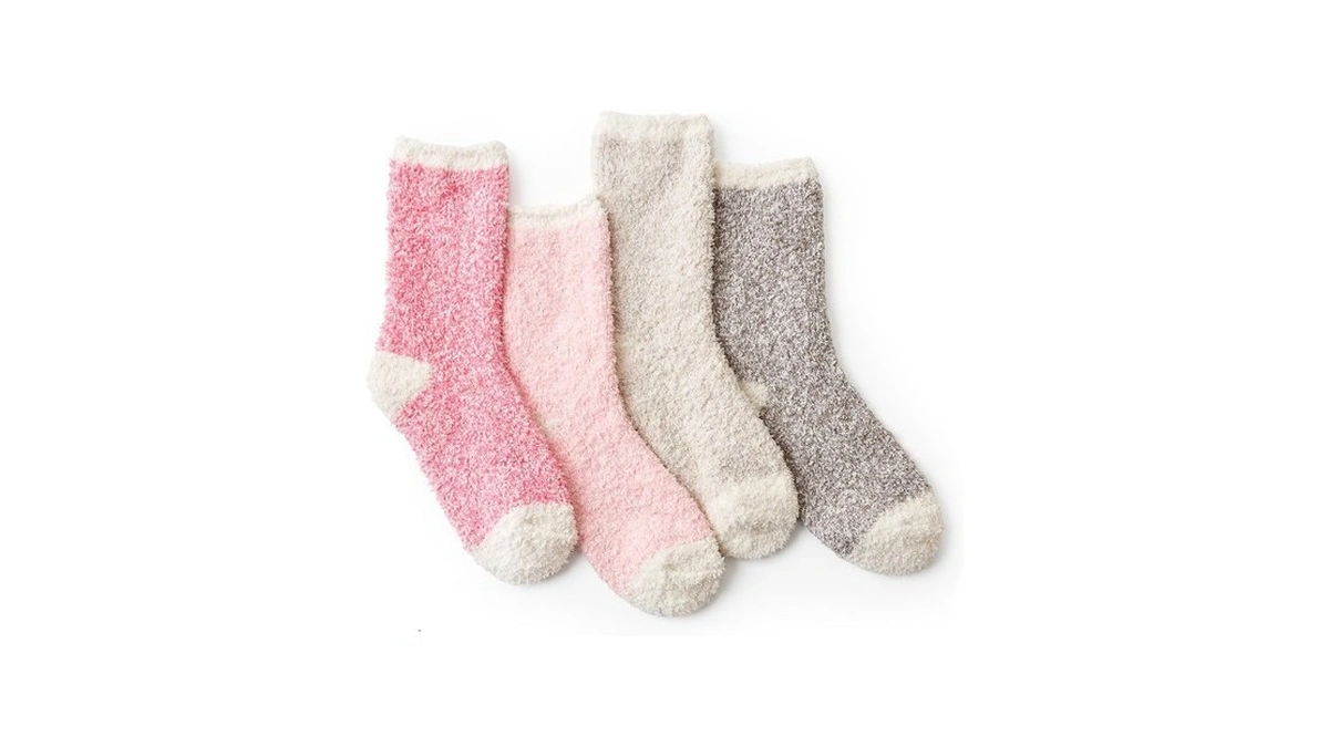 Snuggle Sac Warm Fuzzy Socks Gifts For Women, Super Soft